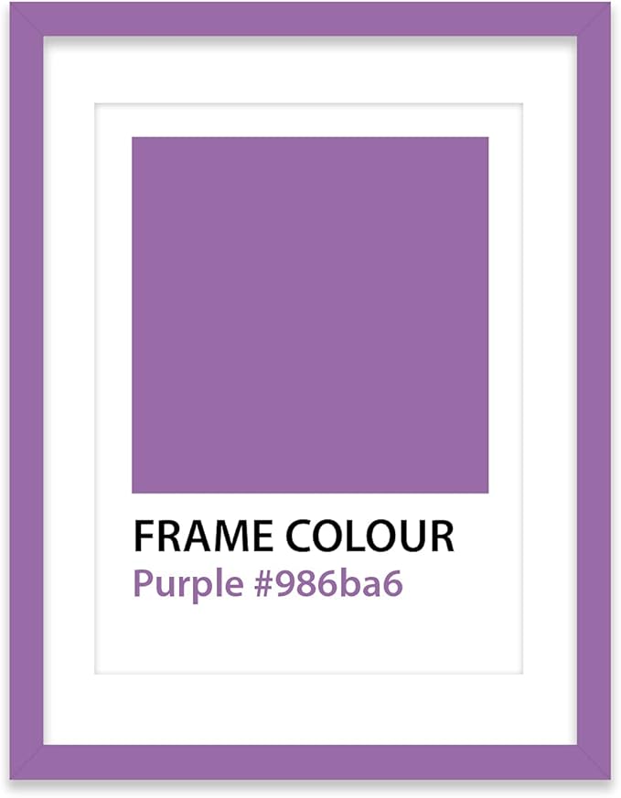 16" x 12" Purple Frame