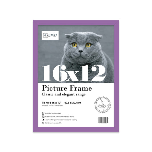 16" x 12" Purple Frame