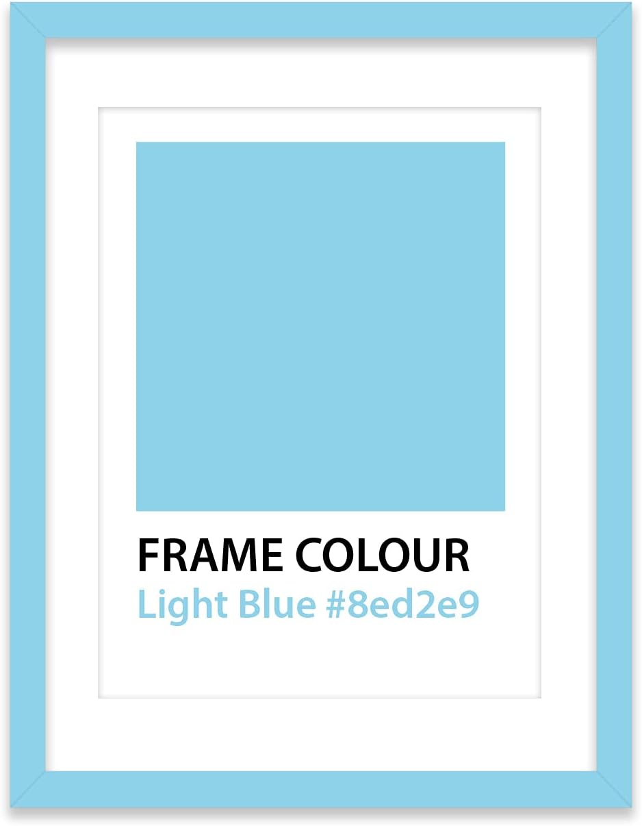 20" x 16" Light Blue